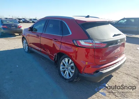 2020 Ford Edge Titanium из США, поврежденный, VIN 2FMPK3K97LBB16638